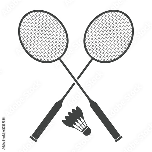 Vector Badmintn, Badminton Vector Cork, Badminton illustration, Racket Vector, Racket Line Art, Outline, Sports illustration, Badminton  Ball, vector, Badminton silhouette, silhouette, Sports