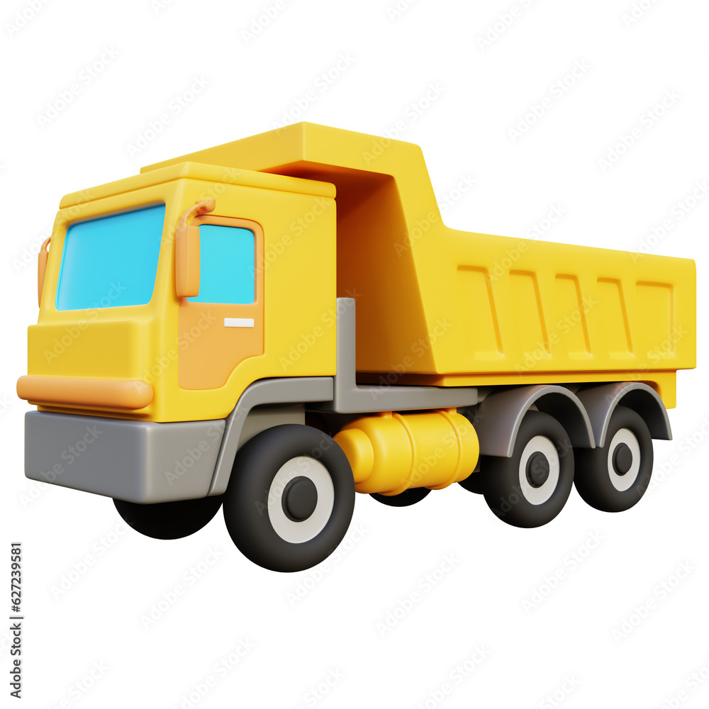 3D Truck Illustration