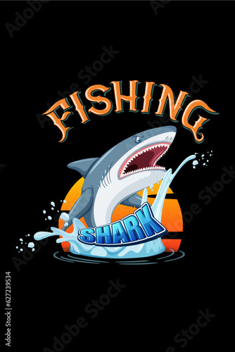 fishing t-shirt design, fish shirt design.