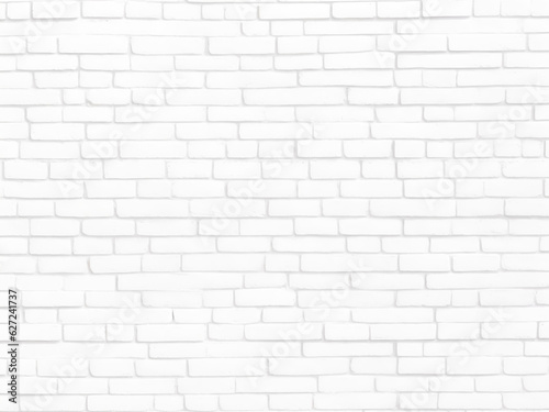 White brick wall background. Creative architectural concept. Creative minimalist web cover.