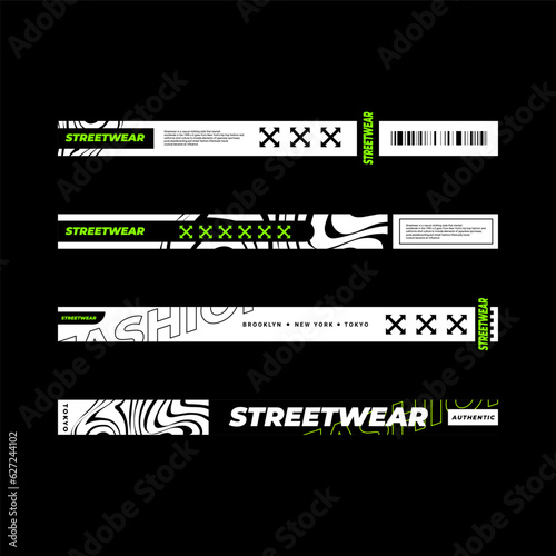 simple city slogan strip design, perfect for designing screen printing, t-shirts, hoodies, jackets and more