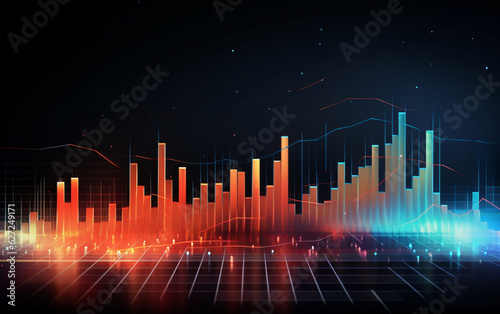 Background concept with abstract data design