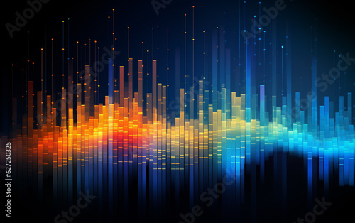 Background concept with abstract data design