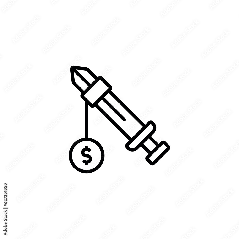 Premium Game icon design with white background stock illustration Premium Game icon design with white background stock illustration