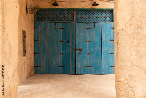 Photography Old historic district in Dubai