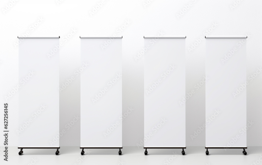 blank roll up banner display stands loft interior. Roll up blank white banner blank roll up banner display stands loft interior. Roll up blank white banner
