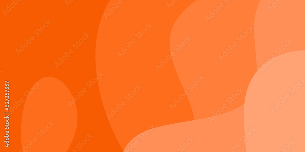 orange minimalist abstract modern background banner vector illustration