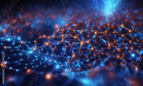 Macrscope Showing Molecules Gas Kinetic Theory