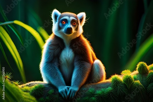 tailed lemur