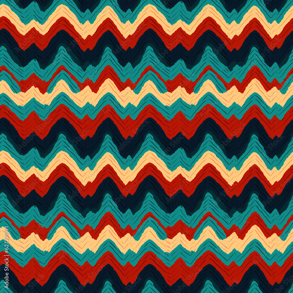 seamless pattern with waves tile seamless pattern with waves tile