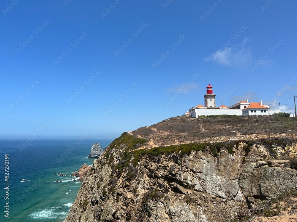 Cabo Roca Lighthouse Portugal Westmost point of Europe
