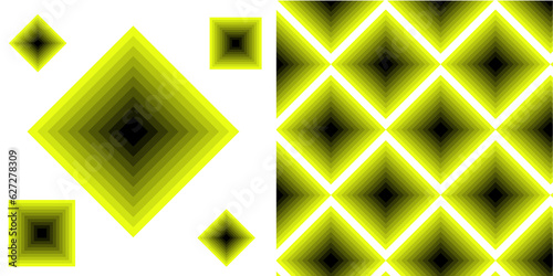 Modern Geometric pattern, seamless pattern blend effect