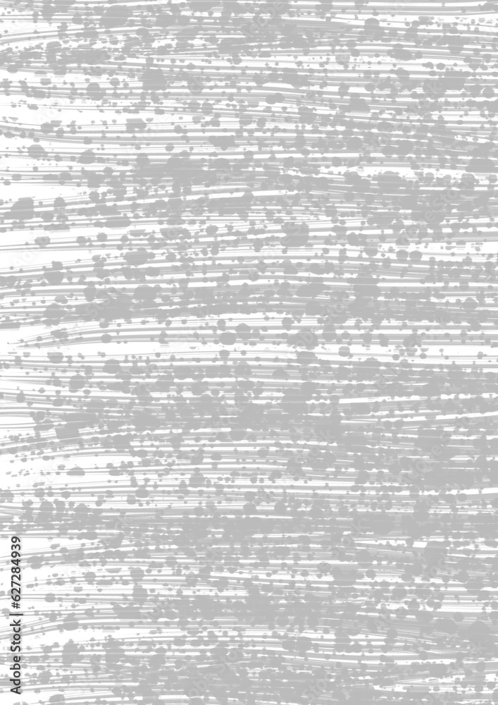 不規則な丸いにじみと横線を組み合わせたグレーテクスチャ