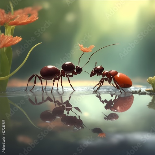 ants on the ground © Onvto