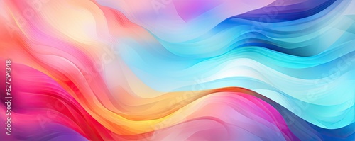 beautiful colorful abstract background illustration © krissikunterbunt