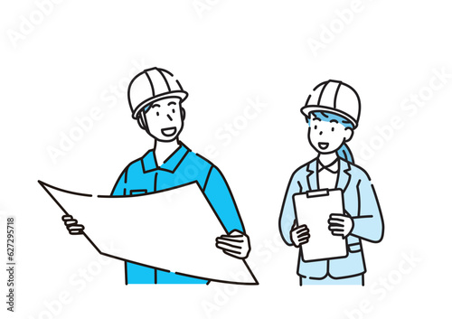 技術者　作業着　建築　.建築士