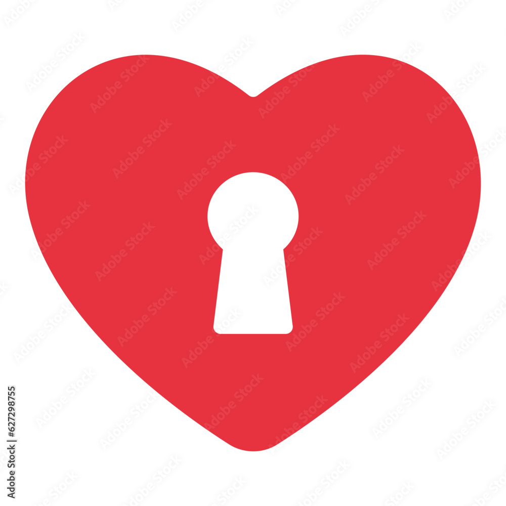 Heart icon. Love symbol