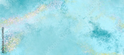 background with watercolor   The white blue sky watercolor smoke cloudy sea beach pattern underwater image wallpaper background modern summer template offer page use canvas banner marketing purpose