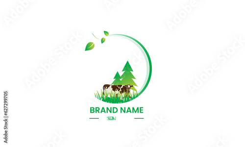 Unique and simple logo design template