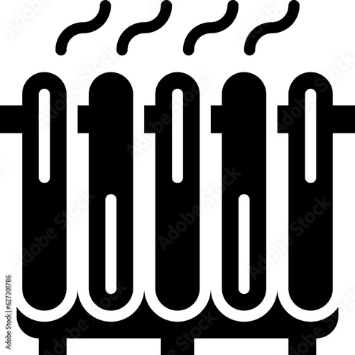 heater solid icon
