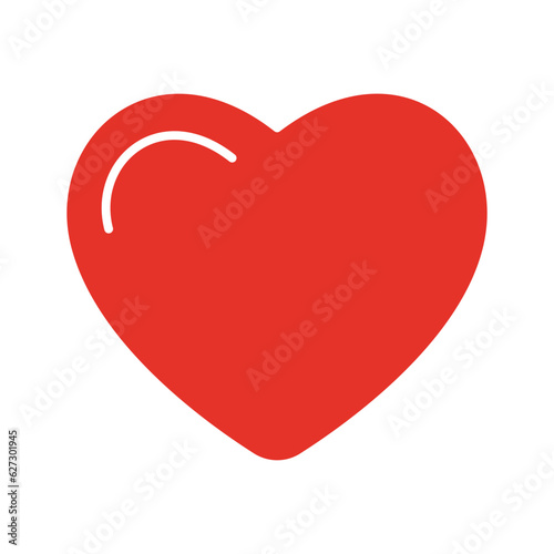 Heart icon. Love symbol