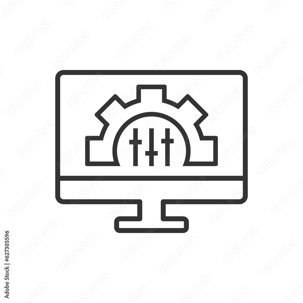 Configuration panel settings icon Configuration panel settings icon