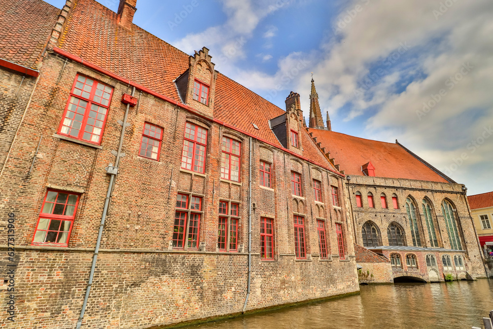 Naklejka premium Bruges, Belgium