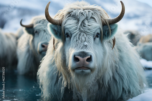 Yak, Wildlife Photography, Generative AI