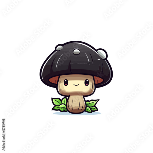  Kawaii Mushroom, cute, svg, sticker, nature, anime, toadstool