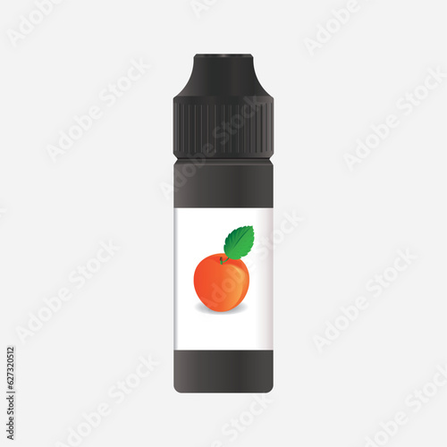 Vape liquid vector illustration symbol