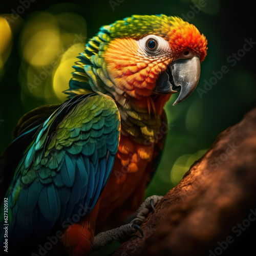 Parrot, Wildlife Photography, Generative AI