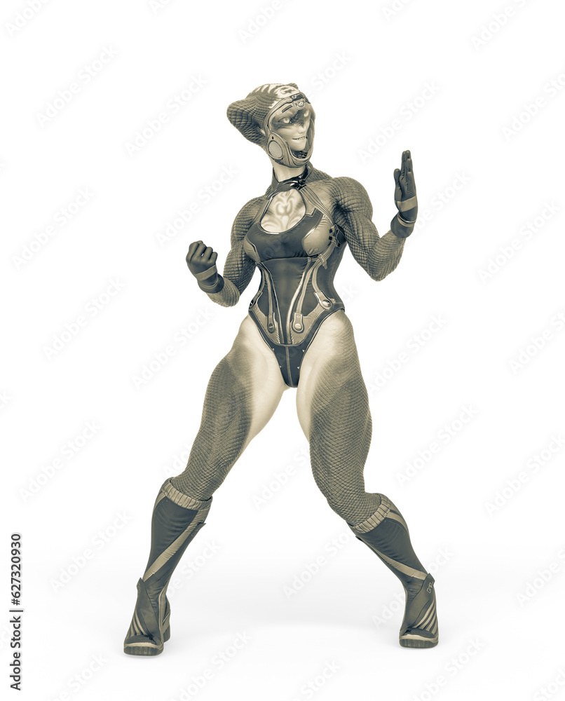 aquatic alien girl is ready for some action on outfit aquatic alien girl is ready for some action on outfit