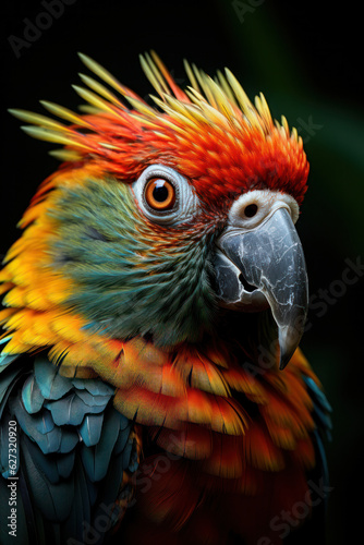 Parrot, Wildlife Photography, Generative AI © Vig