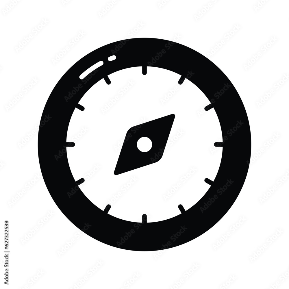 An amazing vector design of compass in modern style, navigation tool icon An amazing vector design of compass in modern style, navigation tool icon