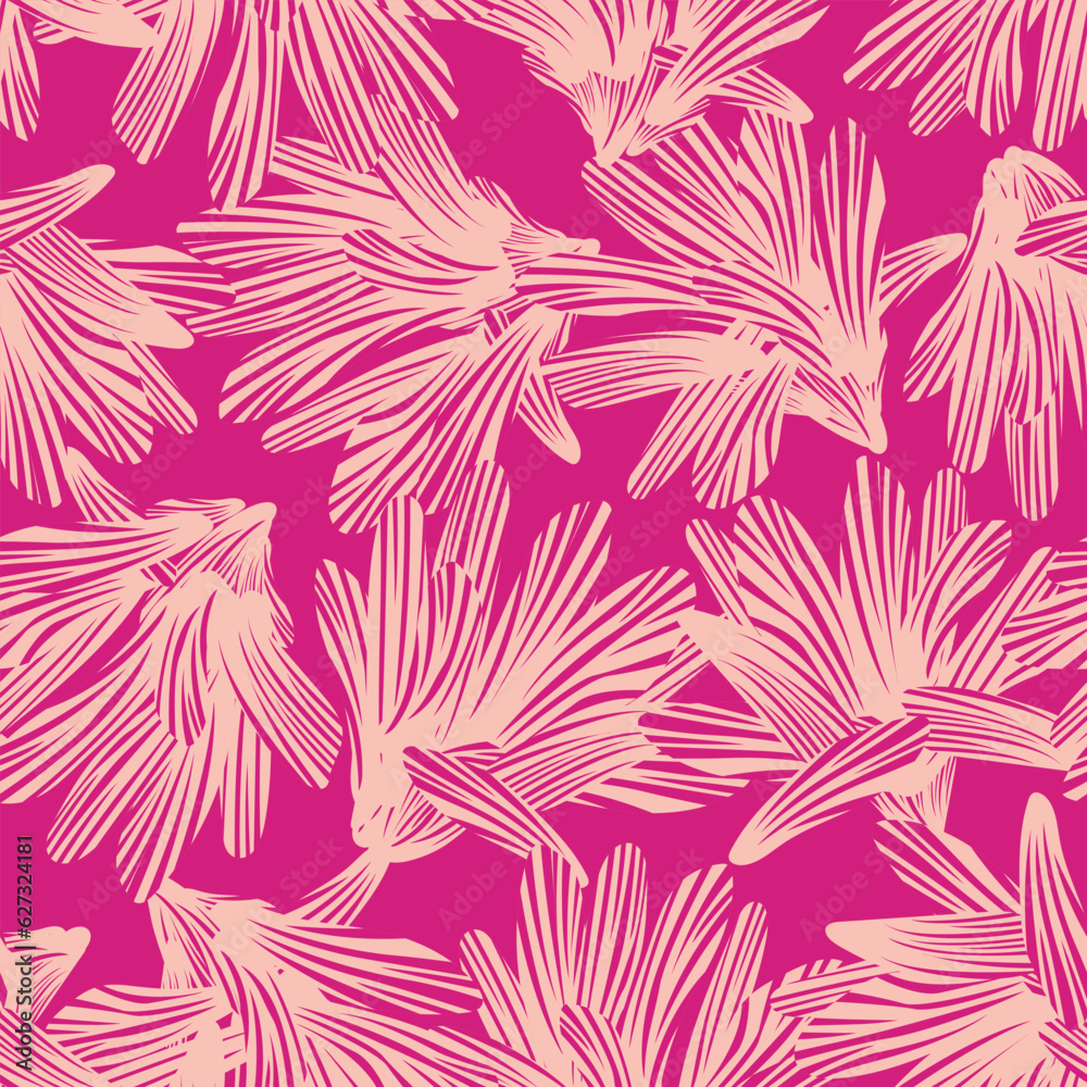 Colourful Botanical Floral Seamless Pattern Design Colourful Botanical Floral Seamless Pattern Design