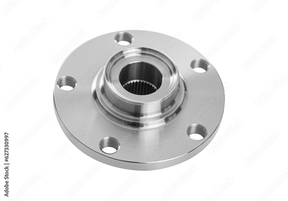 Car hub isolated on a white background. Car hub isolated on a white background.
