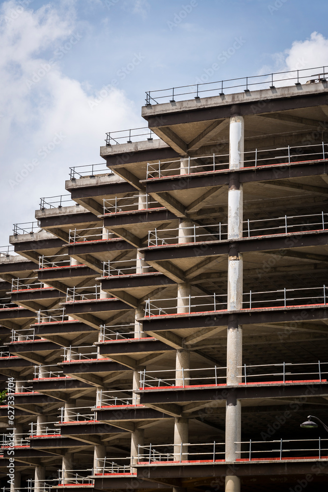 Building site, Paris, France