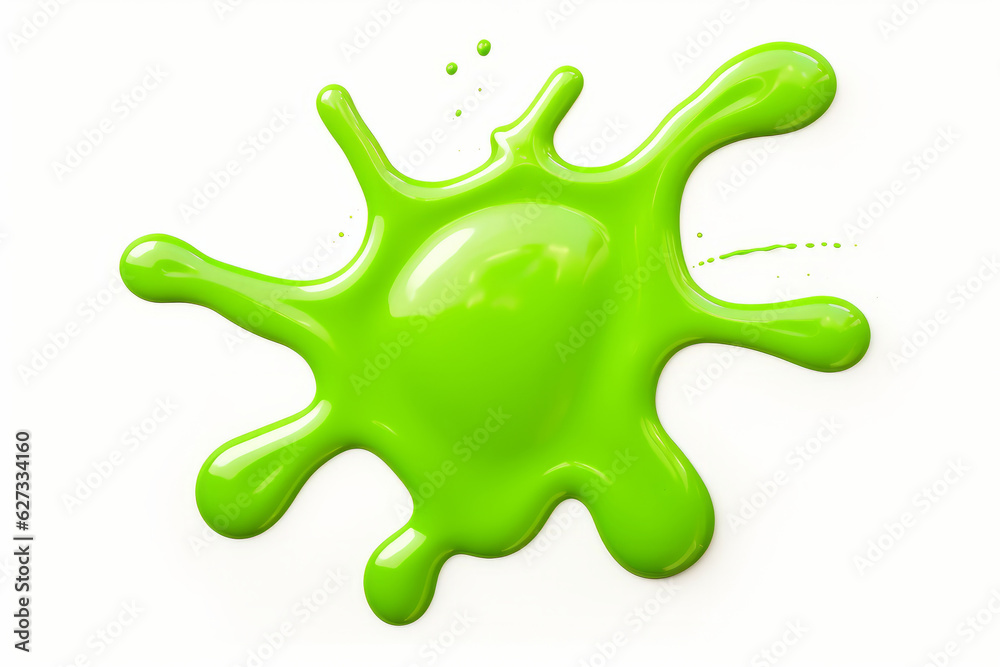 green slime splat. Halloween dripped goo splash green slime splat. Halloween dripped goo splash