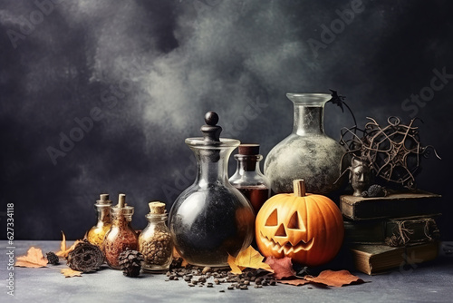 Halloween props decoration (Generative AI)