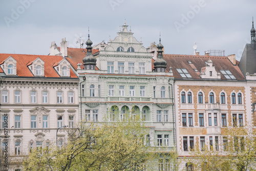 beautiful view of the City Prague 