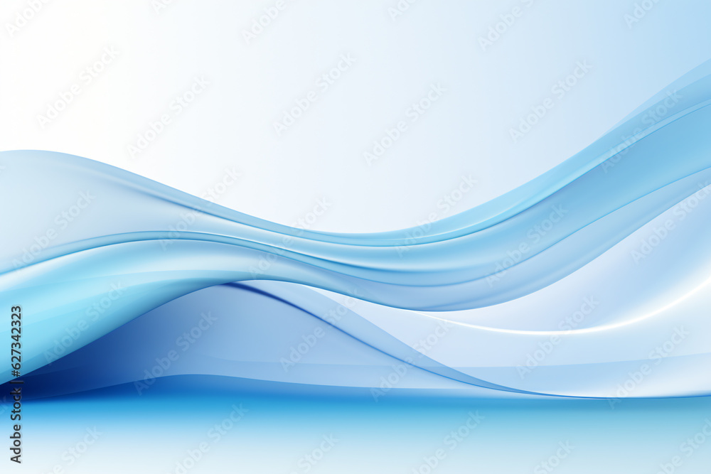 Obraz premium Ignite your designs with captivating light blue abstract backgrounds, perfect for artists, designers, and content creators seeking a touch of serenity. Explore the potential of Generative AI