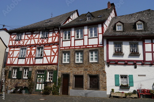 Fachwerkhäuser in Monreal in der Eifel