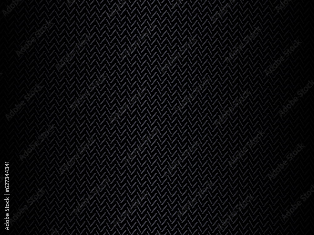Black metal texture steel background. Perforated metal sheet.