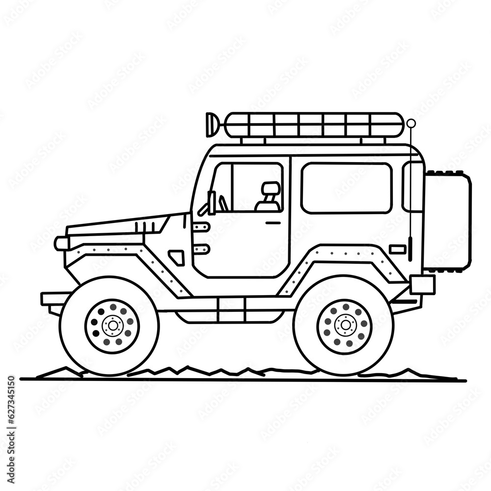 Truck illustration