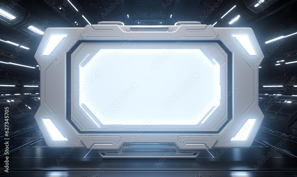 Abstract HUD sci-fi background Abstract HUD sci-fi background