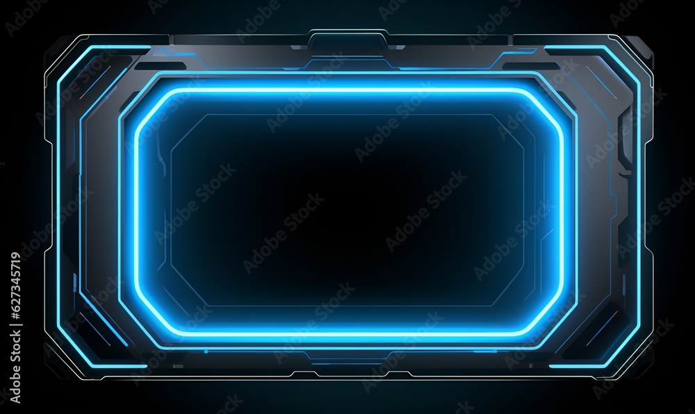 Abstract HUD sci-fi background Abstract HUD sci-fi background