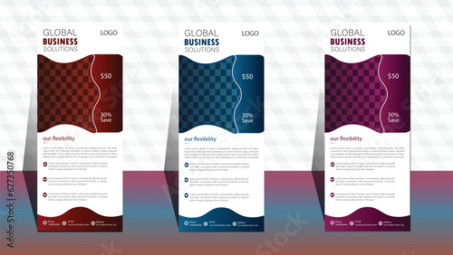 Roll up banner template. layout corporate roll up banner signage standee template. professional corporate roll up banner design. business roll up banner design. roll up banner design.