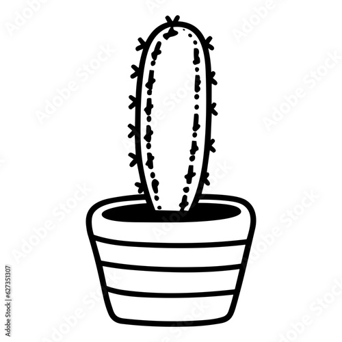 Cacti and succulents, cactus icon