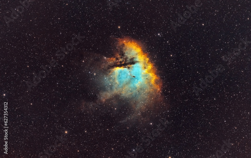 Fototapeta Naklejka Na Ścianę i Meble -  Nebulosa PacMan