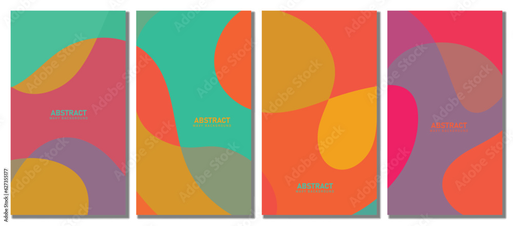 Abstract wavy set background. Abstract background. Abstract wavy set background. Abstract background.